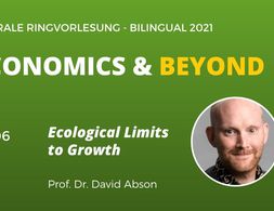 Ecological Limits to Growth