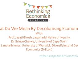 What Do We Mean By "Decolonising Economics"